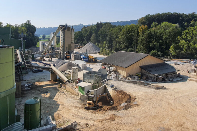 Kigro Startseite Kies und Betonwerk Intro