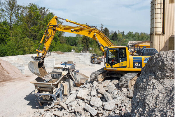 Kigro Verwertung mineralische Rueckbaumaterialien Intro